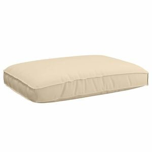 vidaXL Cushion Beige 47.24 x 31.50 x 4.72 in Oxford Fabric