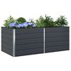 vidaXL Planter Anthracite 195 x 100 x 45 cm Galvanised Steel