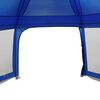 vidaXL Pool Tent with Removable Fly & Mesh Walls Azure Blue 201.6x180.3"