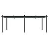 vidaXL Garden Gazebo Anthracite Aluminum Large Retractable