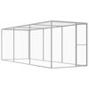 vidaXL Cat Cage 14.8&lsquo;x4.9&lsquo;x4.9&lsquo; Galvanized Steel
