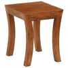 vidaXL Nesting Table Brown with a honey touch finish Solid acacia wood