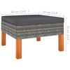 vidaXL Garden Lounge Set Grey
