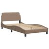 vidaXL Bed Frame Cappuccino