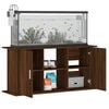 vidaXL Aquarium Stand Brown Oak Engineered wood