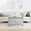 vidaXL Coffee Table Grey Sonoma Engineered wood Low Coffee Table