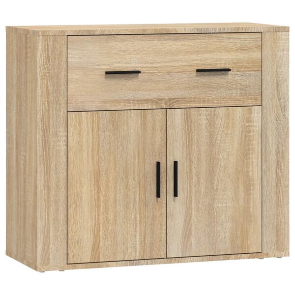 vidaXL Sideboard Sonoma oak Engineered wood Medium Sideboard