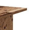 vidaXL Plant Stands 2 pcs Old Wood 11.8x11.8x31.5" Engineered Wood