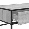 vidaXL Coffee Table Grey Sonoma Engineered Wood
