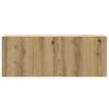 vidaXL TV Cabinet Set Set of 2 Artisan Oak Engineered Wood Standard