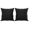 vidaXL Sofa Set Black