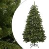 vidaXL Artificial Hinged Christmas Tree with Stand Green 118.1"