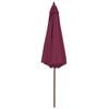 vidaXL Garden Parasol Bordeaux Red
