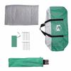 vidaXL Pool Tent with Roof sea green 366 x 305 x 231 cm Polyester