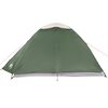 vidaXL Camping Tent Dome 4-Person Green Waterproof