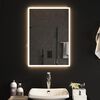 vidaXL LED Bathroom Mirror 19.7"x27.6"