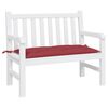 vidaXL Garden Bench Cushion Wine Red Oxford Fabric Medium