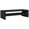 vidaXL Monitor Stand Black 21.3x8.7x5.9" Engineered Wood