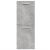 vidaXL Bathroom Hanging Cabinet Concrete grey Engineered wood Medium