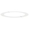 vidaXL suitable for Flat Tree Rings 5 pcs White Ø35.43 / 47.24 in Steel