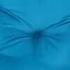 vidaXL Chair Cushion Set of 4 Light Blue Oxford fabric (100% polyester)