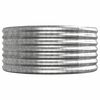 vidaXL Garden Raised Bed Silver Powder-coated steel Large Durable