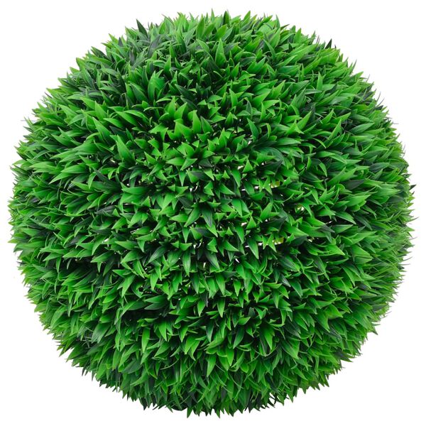 vidaXL Artificial Boxwood Ball Green Polyethylene Medium
