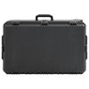 vidaXL Portable Flight Case Black 31.3"x20.3"x12" PP