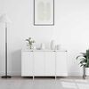 vidaXL Sideboard White 120 x 41 x 75 cm Engineered wood