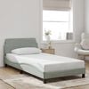 vidaXL Bed Frame Light grey