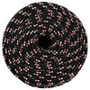 vidaXL Boat Rope Black 0.39 " 82.0 ' Polypropylene