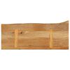 vidaXL Table Top Natural Wood Solid Mango Wood 31.5x15.7 in Table Top