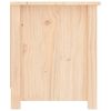 vidaXL Shoe Cabinet Natural Wood Solid pine wood