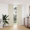 vidaXL Blackout Curtains 2 pcs with Hooks Velvet Cream 55.1x96.5"