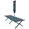 vidaXL Folding Camping Bed Folding Forest 75.98 x 27.17 x 17.72 in