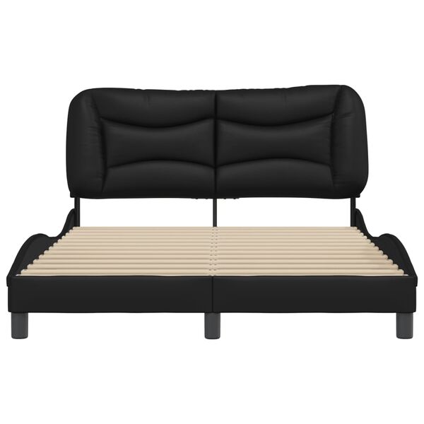vidaXL Bed Frame Black