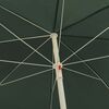 vidaXL Beach Parasol Green 118.1"