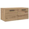 vidaXL Wall Cabinet artisan oak 80 x 36.5 x 35 cm Engineered wood