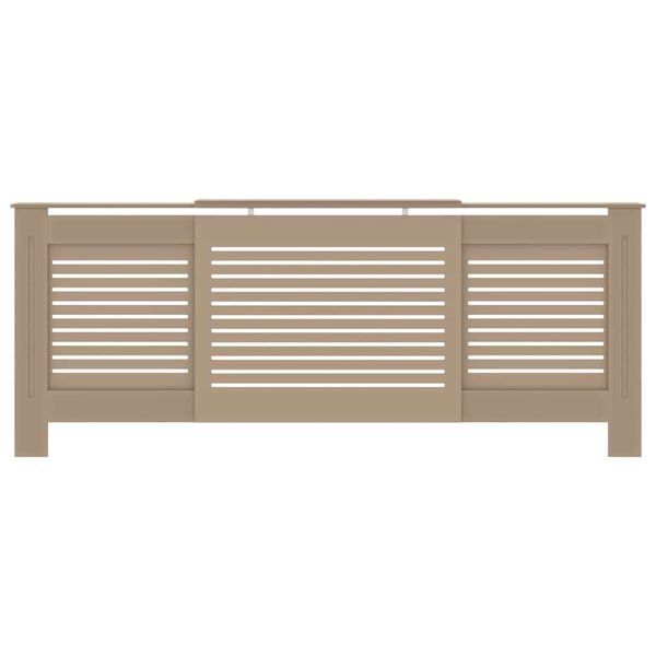 vidaXL MDF Radiator Cover 80.7"