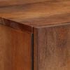 vidaXL Highboard Brown 23.62 x 12.99 x 39.37 in Solid Mango Wood