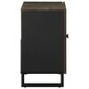 vidaXL Sink Cabinet Black Solid mango wood Medium Sink Cabinet