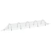 vidaXL Netting Tunnel Set of 2 White and Black
