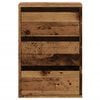 vidaXL Chest Of Drawers Old wood Engineered wood Medium Chest Of Drawers