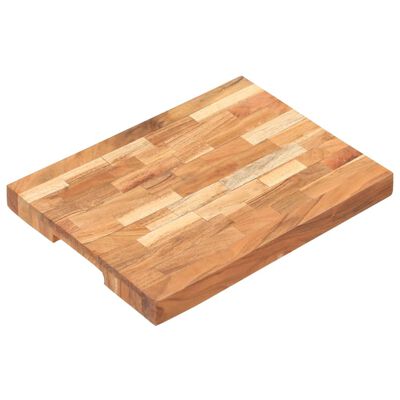 vidaXL Chopping Board 15.7"x11.8"x1.6" Solid Wood Acacia