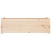 vidaXL Garden Planter Natural Pine Solid Pinewood Large Durable