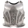 vidaXL Medieval Knight Body Armour Cuirass Replica LARP Silver Steel