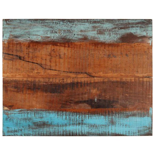 vidaXL Table Top Multicolor Solid reclaimed wood 27.6 x 35.4 in Durable
