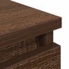 vidaXL TV Cabinet Brown Oak Engineered Wood Medium TV Cabinet