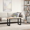 vidaXL Coffee Table Legs O-Frame 31.5"x15.7"x16.9" Steel