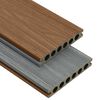 vidaXL WPC Decking Boards with Accessories Brown and Grey 114.8 '&sup2; 13.1 ' (14x149001)